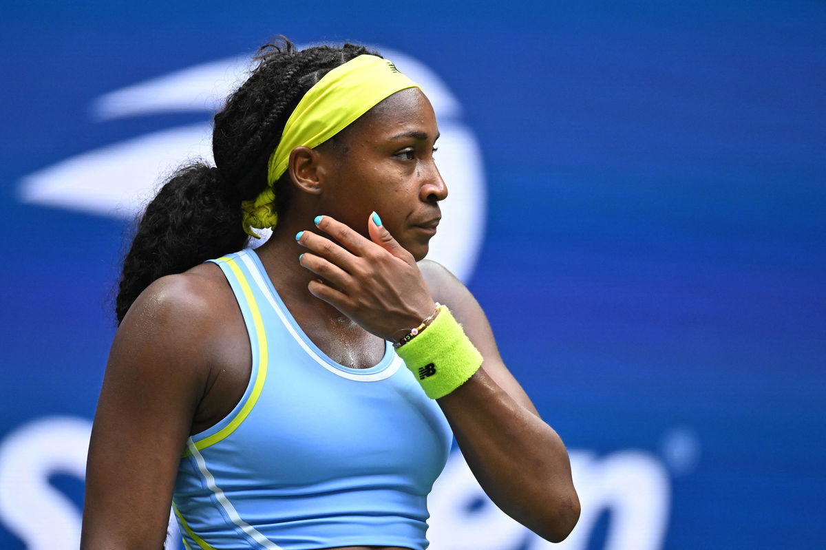 US Open &#8211; Defending Champ Coco Gauff Ousted Coco Gauff (USA) during her fourth round match at the 2024 US Open at Billie