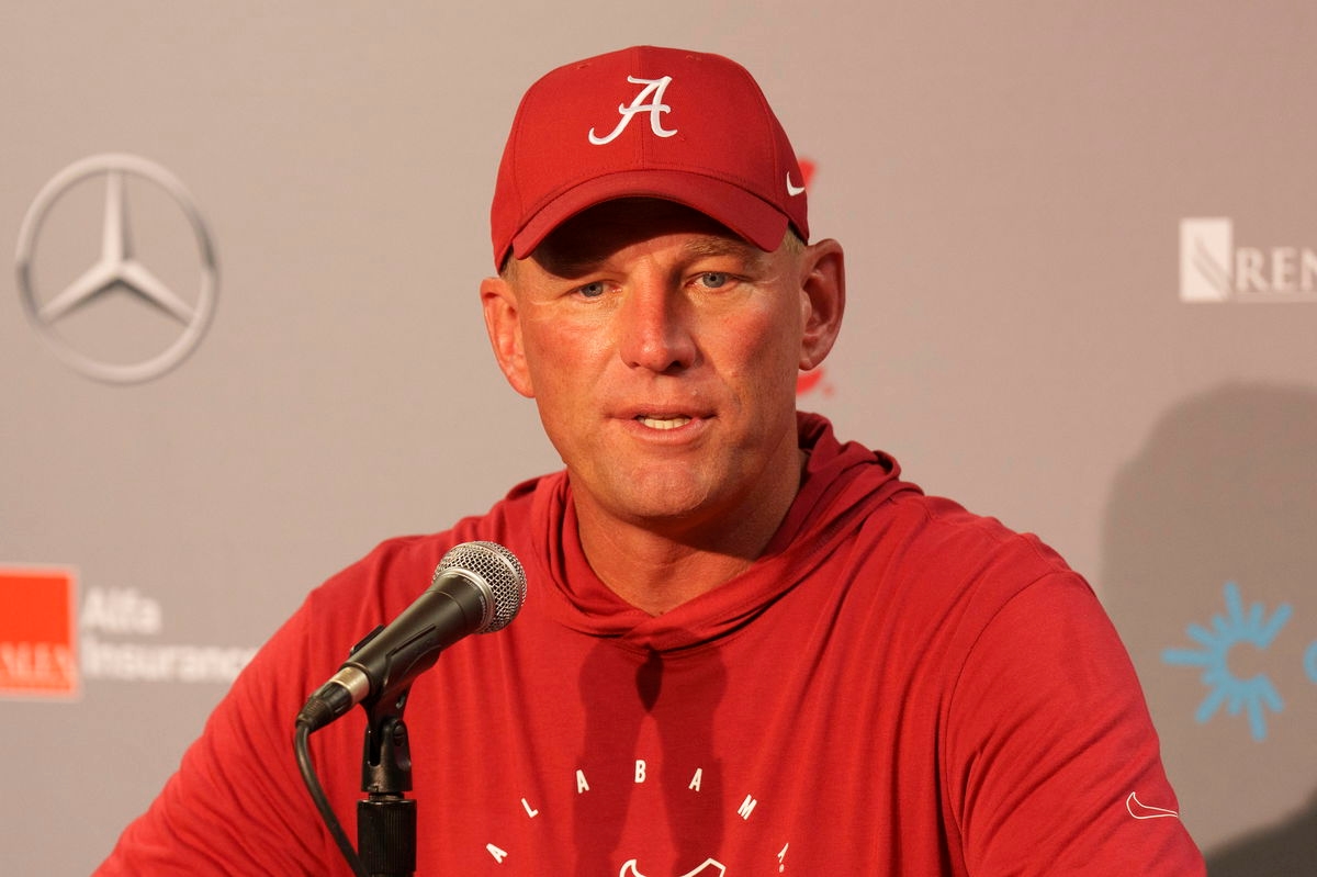 Alabama Head Coach Kalen DeBoer