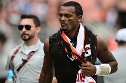 NFL, American Football Herren, USA New York Giants at Cleveland Browns Sep 22, 2024; Cleveland, Ohio, USA; Cleveland Bro