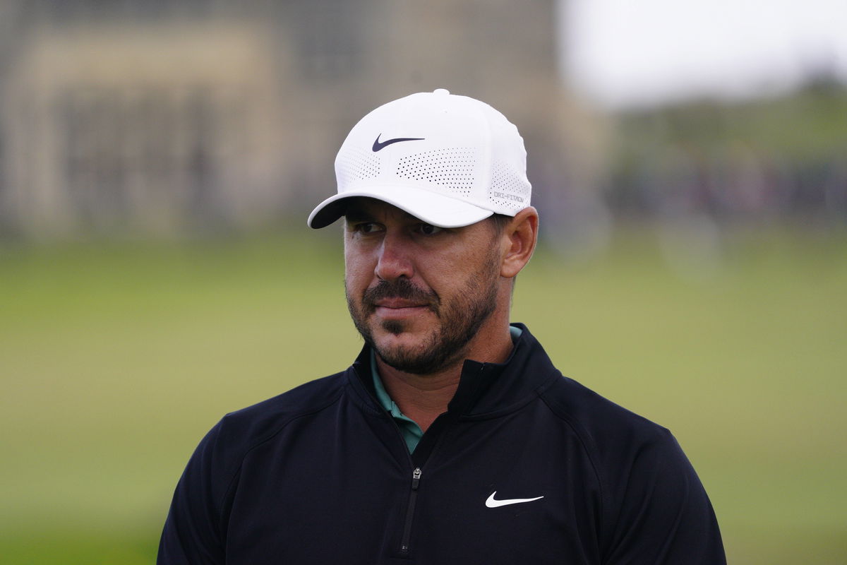 Alfred Dunhill Links Championship 2024 Brooks Koepka (USA) on the 18th tee during Round 3 of the Alfred Dunhill Links Ch