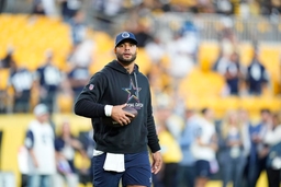October 6, 2024, Pittsburgh, Pennsylvania, USA: October 6, 2024: Dak Prescott 4 during the Pittsburgh Steelers vs Dallas