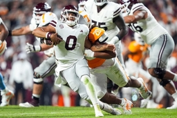 NCAA, College League, USA Football: Mississippi State at Tennessee Nov 9, 2024; Knoxville, Tennessee, USA; Mississippi S