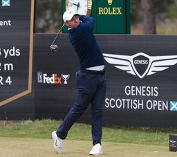 UK: The Genesis Scottish Open at The Renaissance Club, North Berwick, Scotland on 13 July 2025: