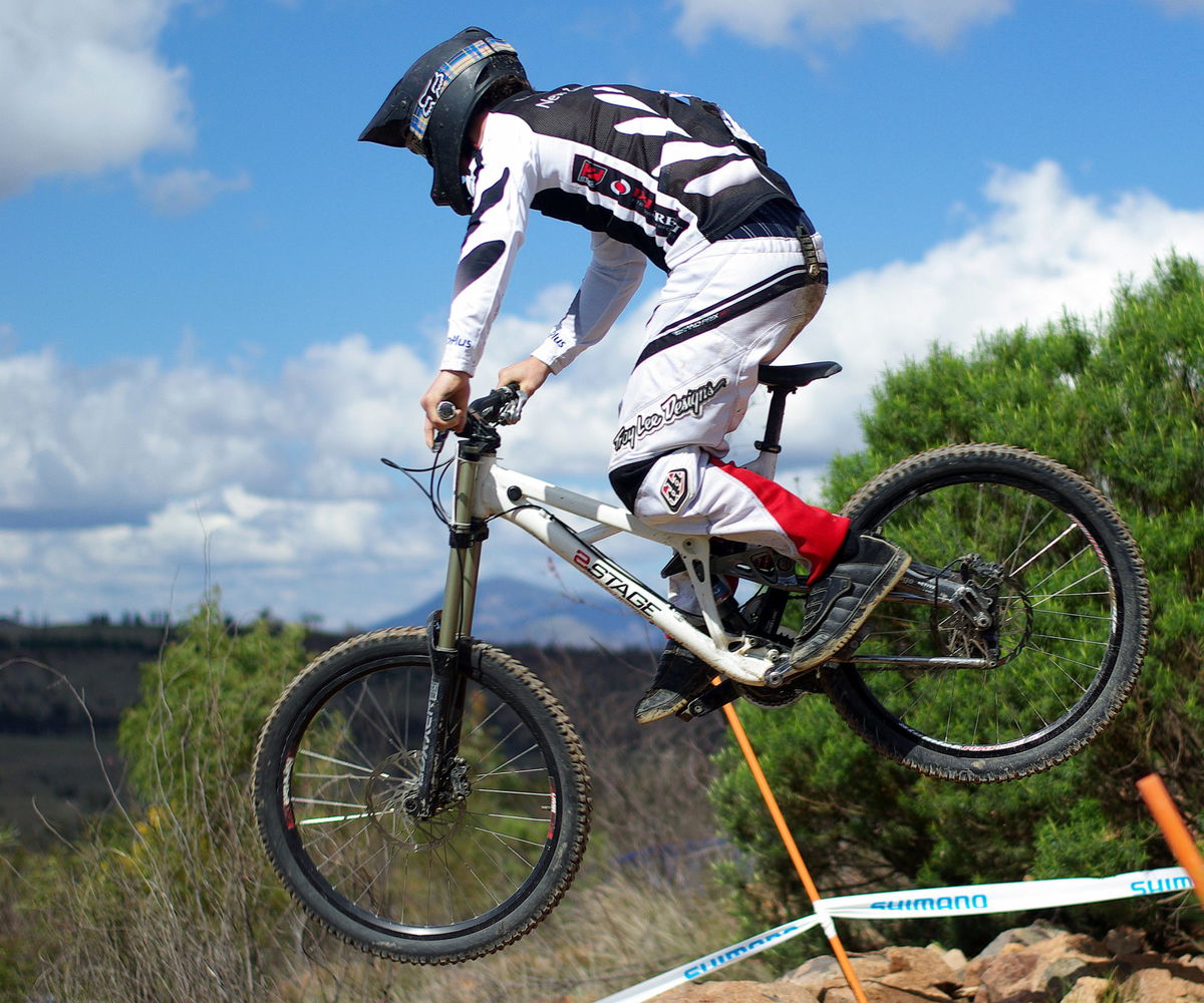 mountain biking