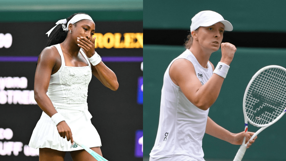 Coco Gauff and Iga Swiatek