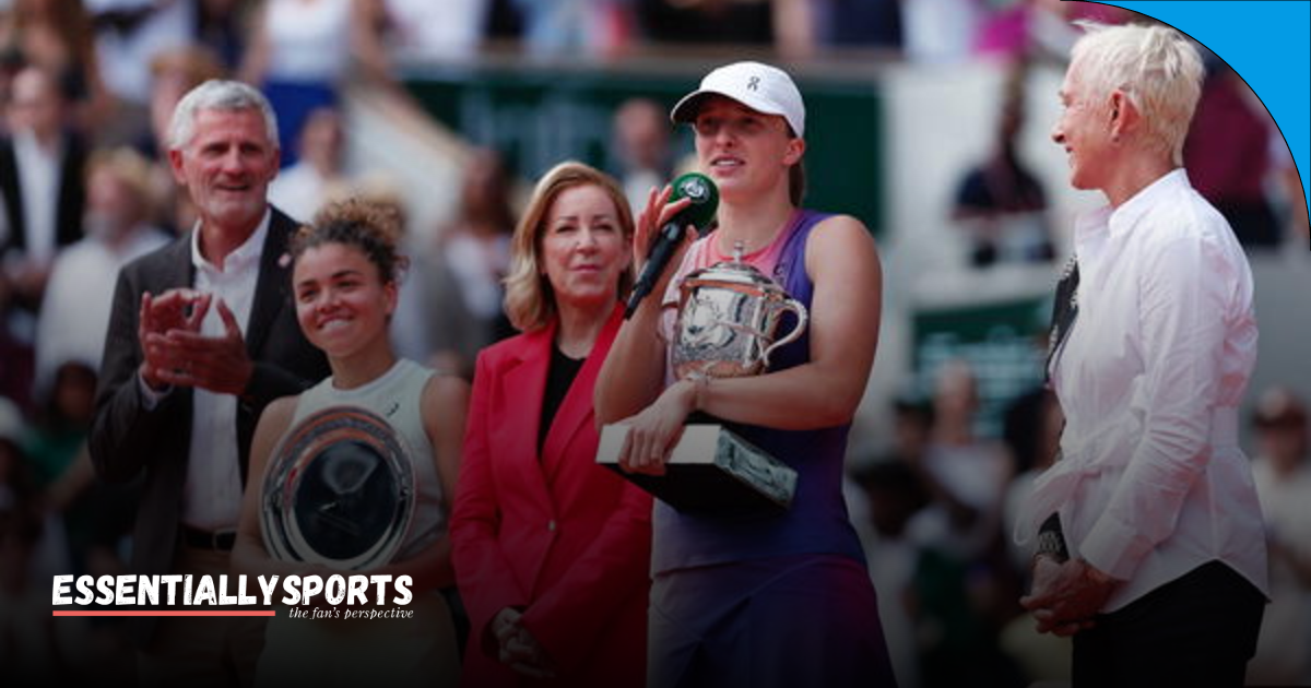 Martina Navratilova's Emotional Decision to Involve Chris Evert in Iga Swiatek's French Open Coronation Will Melt Your Heart