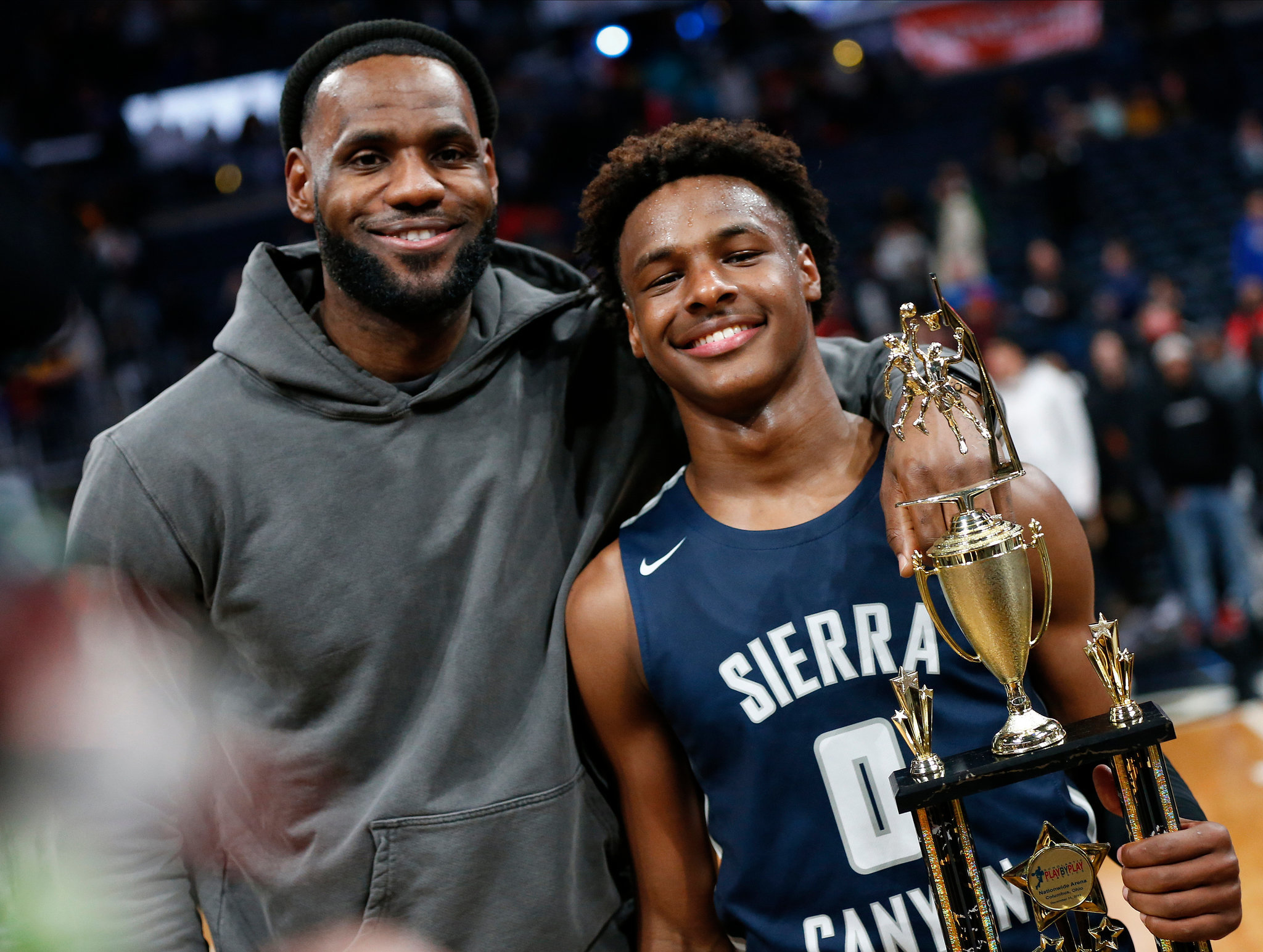 How tall are LeBron James Sons Bryce and Bronnie? Height comparison with  other NBA Star Kids like Zaire Wade and Shareef ONeal