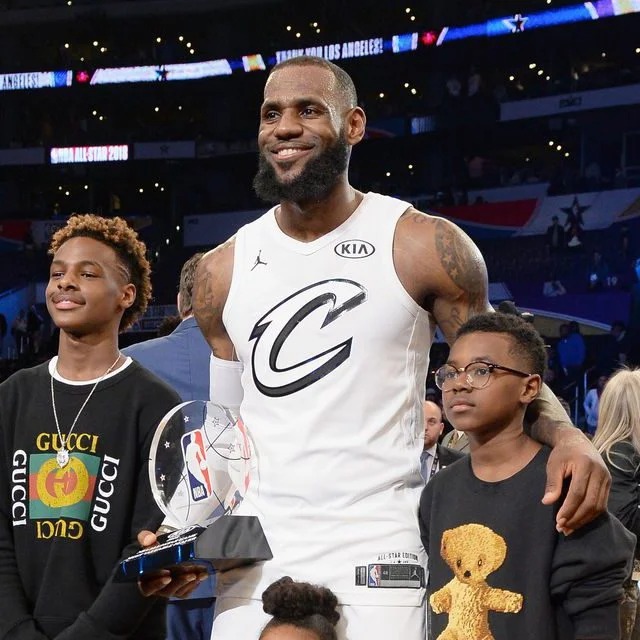 LeBron James' Sons Bronny and Bryce Height and Weight Comparison