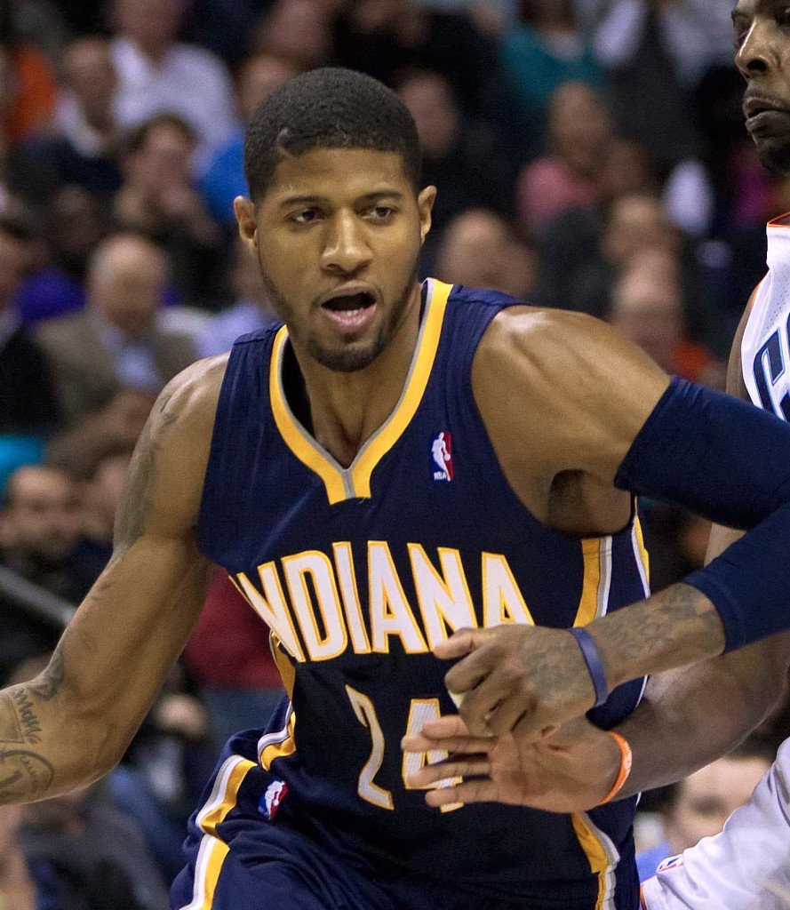 paul george jersey number change