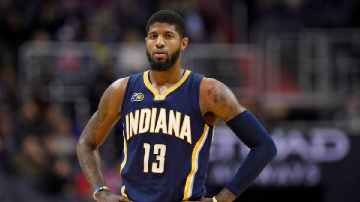 paul george jersey number 13 to 14
