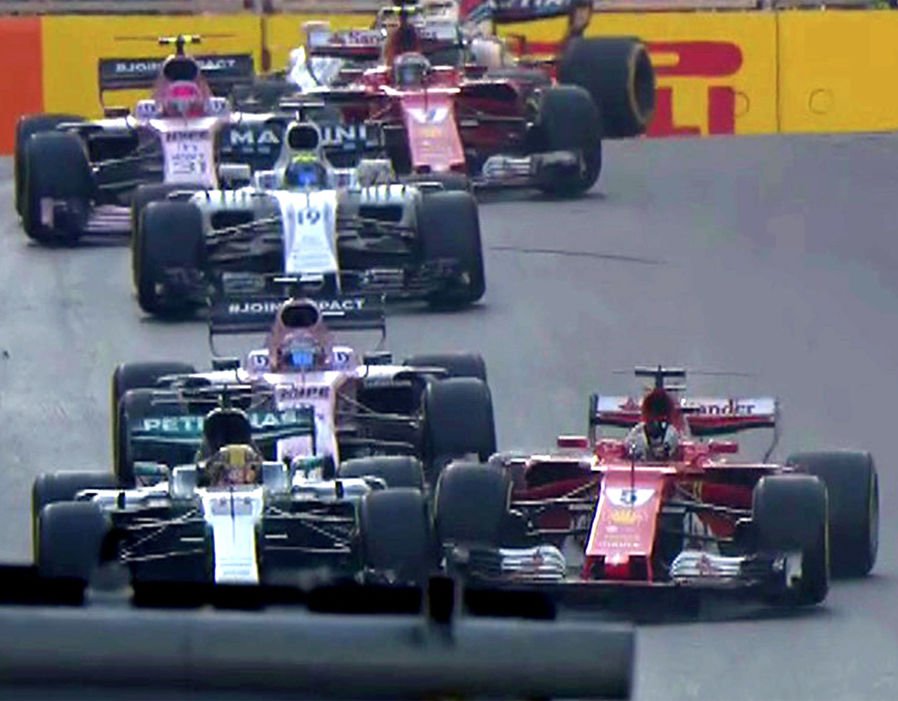 Vettel Let Ferrari Down in Baku Clash - EssentiallySports