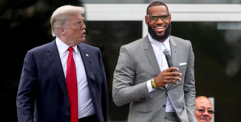 The Story of Ugly Feud Between King Lebron James and US President ...