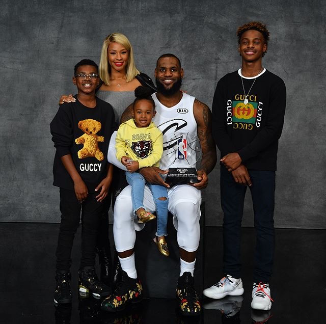 LeBron James - All We Know About his Children: LeBron Jr., Bryce