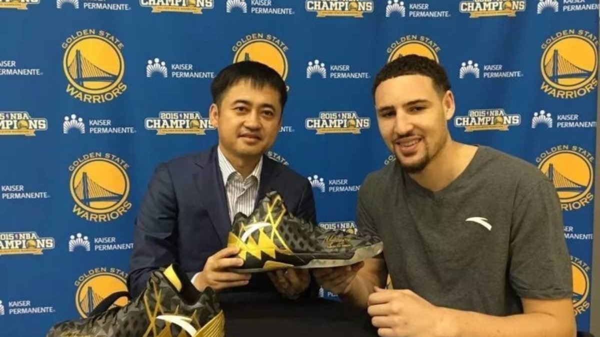klay thompson chinese shoe deal