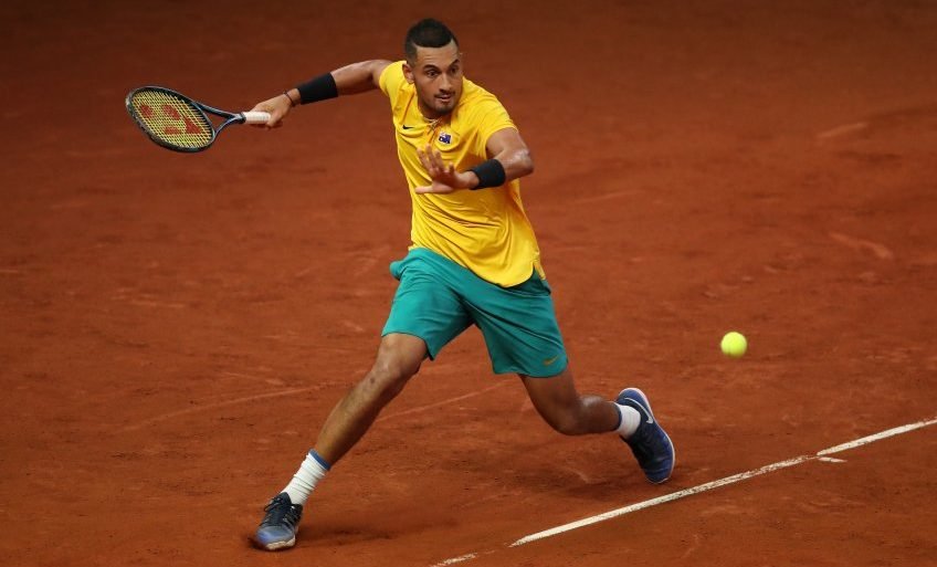 Image result for kyrgios clay